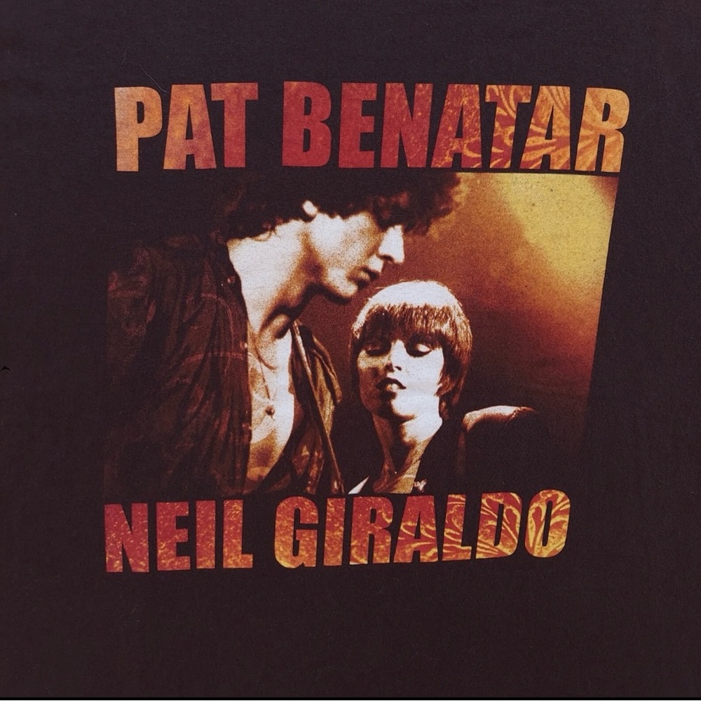 Pat Benatar Neil Giraldo Graphic T-Concert T’Shirt